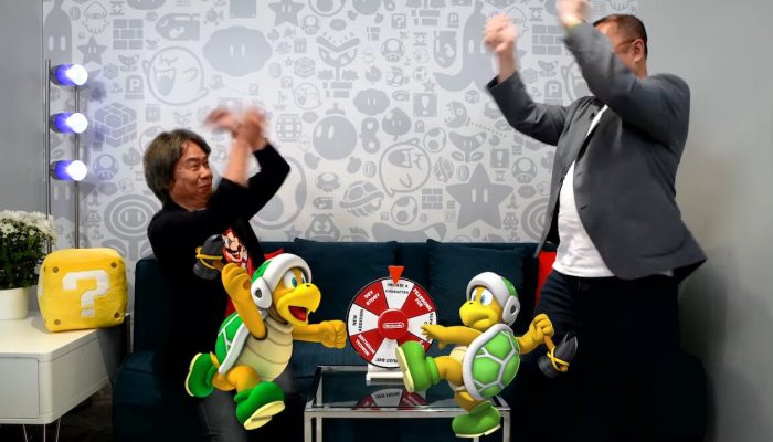 Mr. Miyamoto & Mr. Tezuka Spin the Wheel (Nintendo E3 2019)