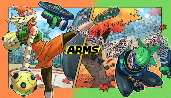 Min Min and Ninjara duking it out in the Grand Finals of the Arms Party Crash Bash