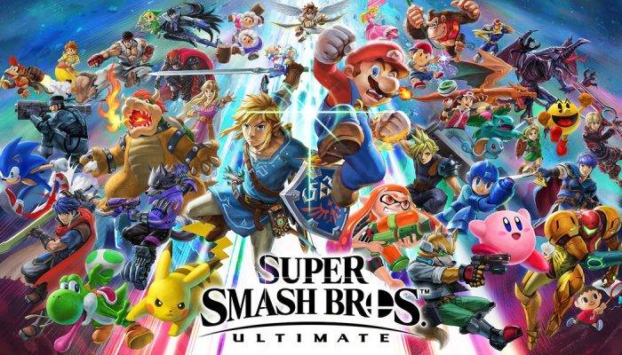 Super Smash Bros. Ultimate with a version 3.1.0 update