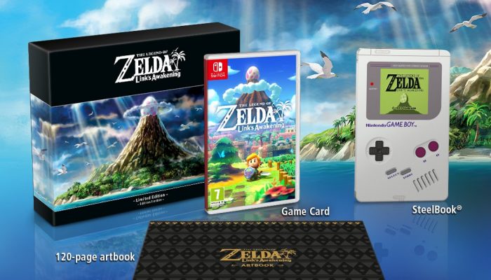 The Legend of Zelda Link’s Awakening gets a Game Boy-themed limited edition in Europe