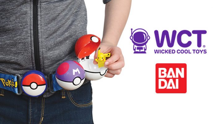 Pokémon : ‘De nouveaux jouets Poké Balls et figurines Pokémon proposés par Wicked Cool Toys’
