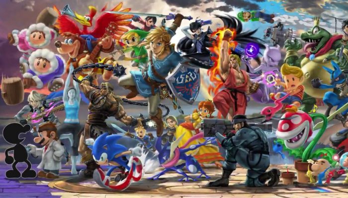 So this is where Dragon Quest’s Hero and Banjo-Kazooie fit in the Super Smash Bros. Ultimate fresco