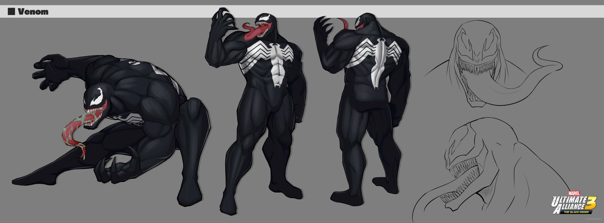 Here are some of Venom and Electro's concept art for Marvel Ultimate ...