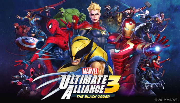 NoA: ‘Marvel Ultimate Alliance 3: The Black Order is now available! Assemble your ultimate team.’