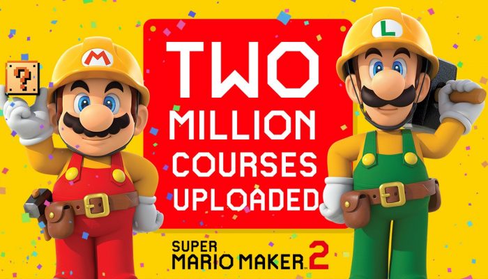 Super Mario Maker 2 celebrates two million courses uploaded