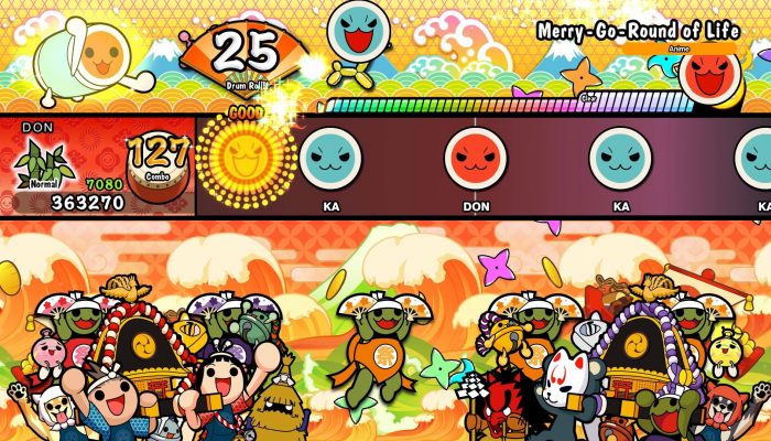 More characters and a new DLC pack are now available in Taiko no Tatsujin Drum ‘n’ Fun