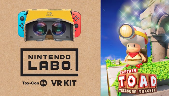 NoA: ‘Available now! Enjoy a bonus VR experience for Captain Toad: Treasure Tracker’