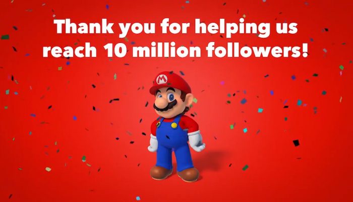 Nintendo of America celebrates 10 million followers on Twitter