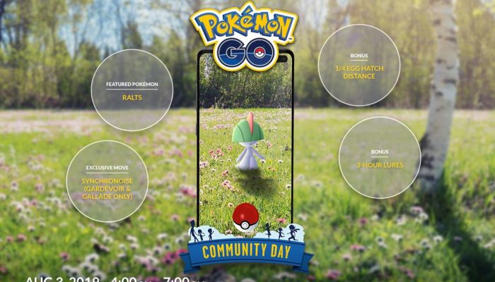 Synchronoise is Gardevoir or Gallade’s exclusive move for August’s Pokémon Go Community Day