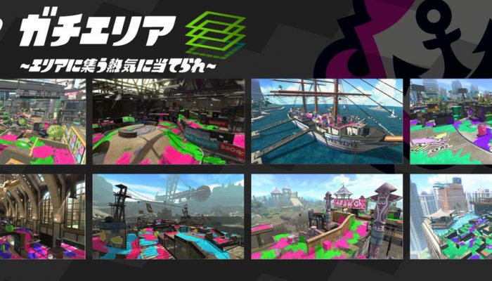 Here are the Ranked maps for August 2019 in Splatoon 2