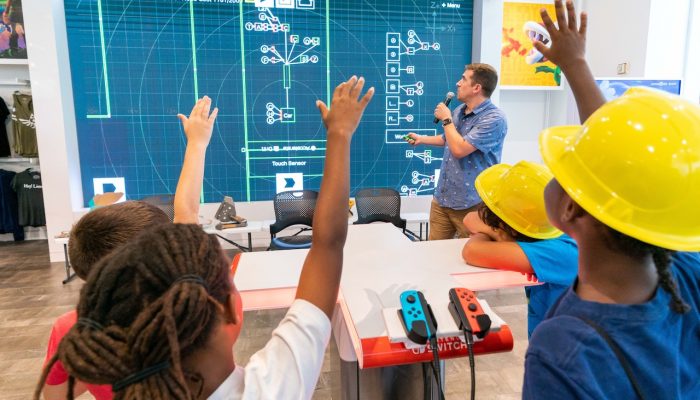 Photos of the Back-to-School Event at Nintendo NY Store
