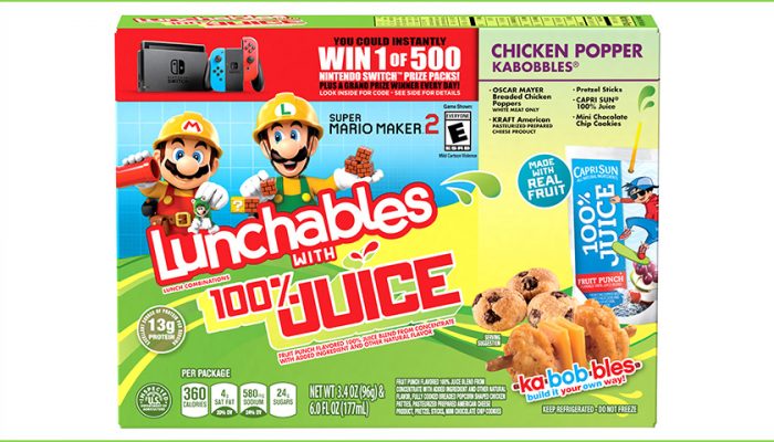 NoA: ‘Nintendo powers up Lunchables lunch combinations just in time for back-to-school season’