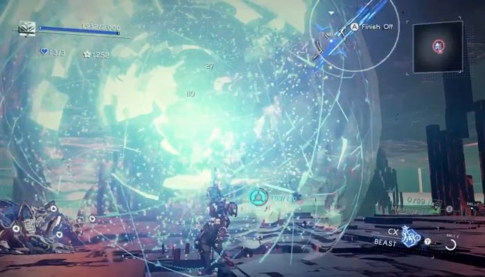 Check out the Beast Legion in battle in Astral Chain