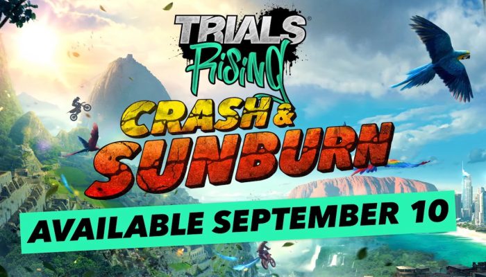 Ubisoft: ‘Trials Rising Crash & Sunburn Expansion Launches on September 10’