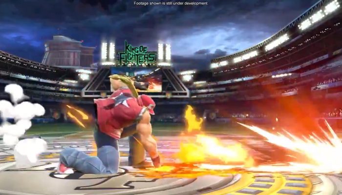Check out Terry Bogard’s first gameplay footage in Super Smash Bros. Ultimate