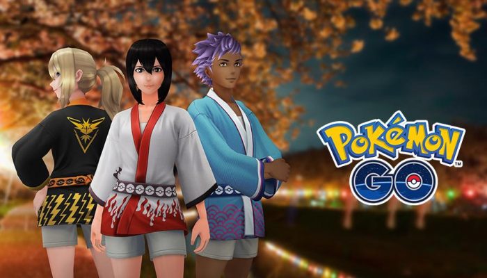Water Festival apparel now available in the Pokémon Go Style Shop