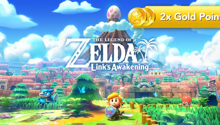 The Legend of Zelda Link’s Awakening provides double Gold Points upon pre-purchase