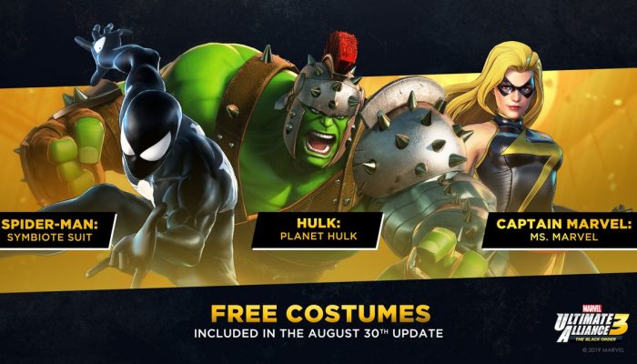 Free costumes coming to Marvel Ultimate Alliance 3 alongside its August 30 update