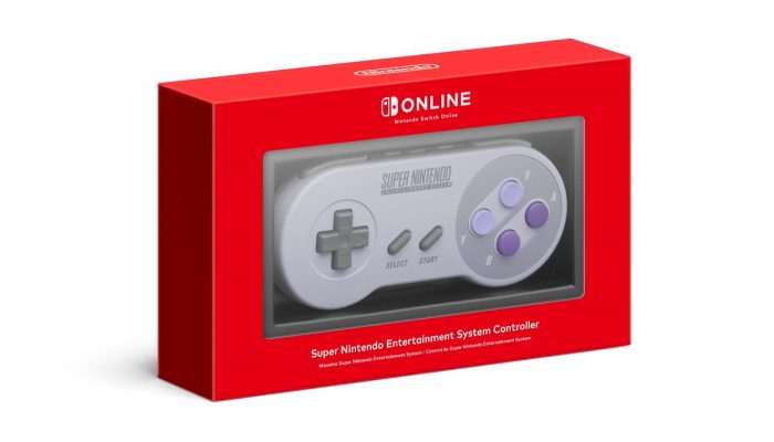 A Super Nintendo Entertainment System Controller will be available for purchase exclusively for Nintendo Switch Online members