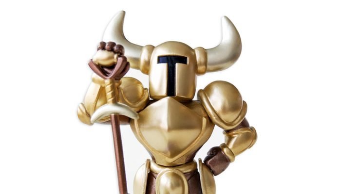 Shovel Knight Gold Edition amiibo unveiled by Yacht Club Games
