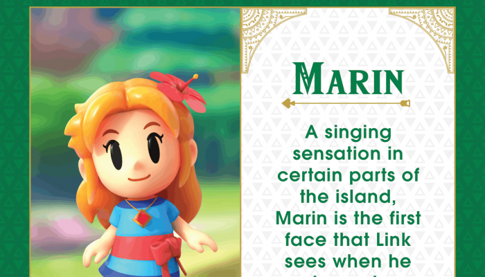 Introducing Marin in The Legend of Zelda Link’s Awakening
