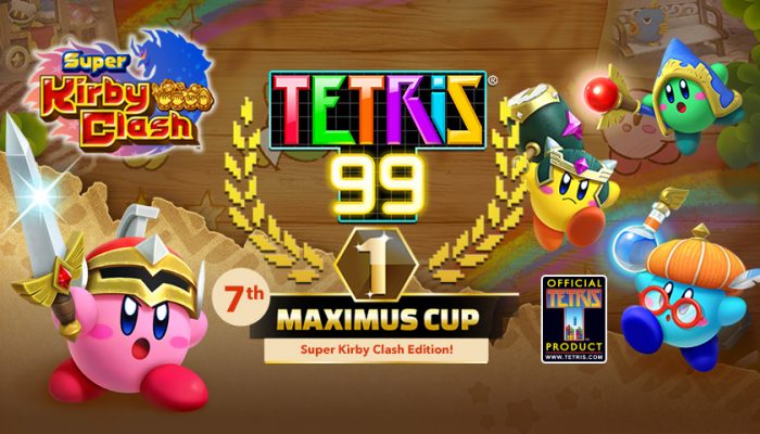 NoA: ‘Play Tetris 99 to earn a Super Kirby Clash theme, plus Gem Apples for the Super Kirby Clash game!’