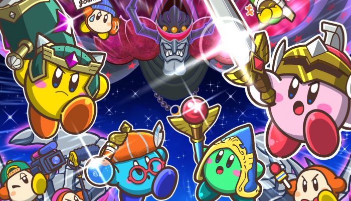 Super Kirby Clash developers celebrate the launch with a special illustration