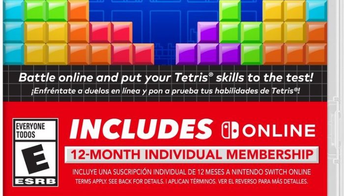 Tetris 99’s package version is now available in North America