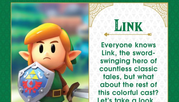 Introducing the hilarious and charming characters of The Legend of Zelda Link’s Awakening