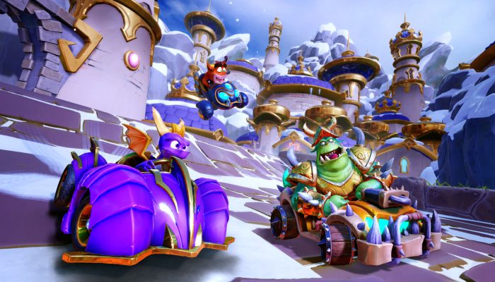 Activision: ‘Spyro has entered the race and is scorching up the track! The Spyro & Friends Grand Prix for Crash Team Racing Nitro-Fueled launches today, August 30th!’