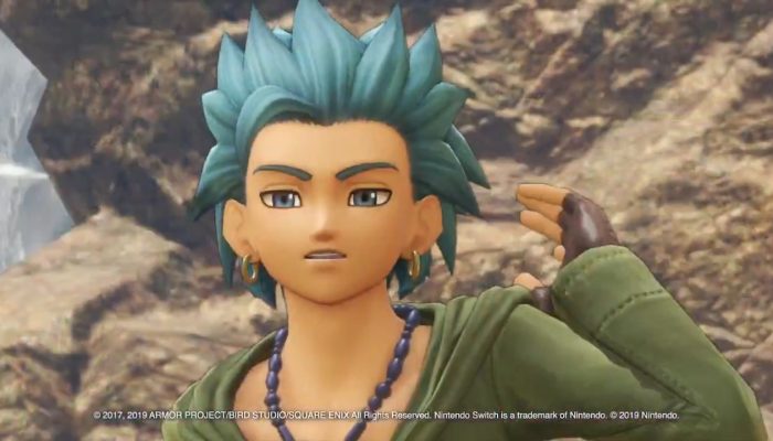 Take a quick look at your party members in Dragon Quest XI S