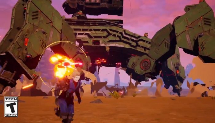Show you skills on foot in Daemon X Machina