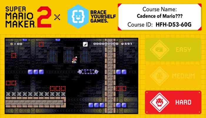 Check out this Super Mario Maker 2 course from the makers of Cadence of Hyrule