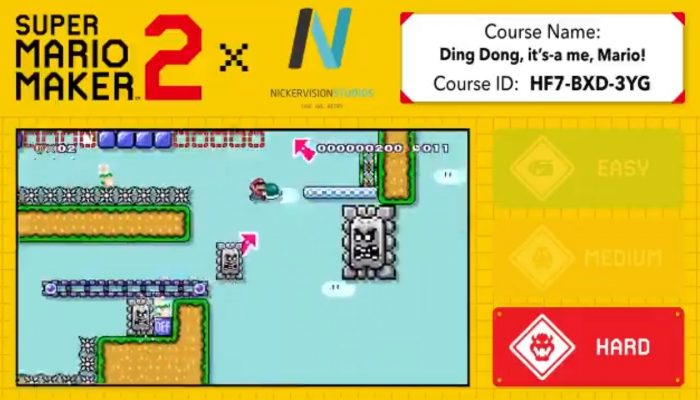 Check out this Super Mario Maker 2 course by NickerVision