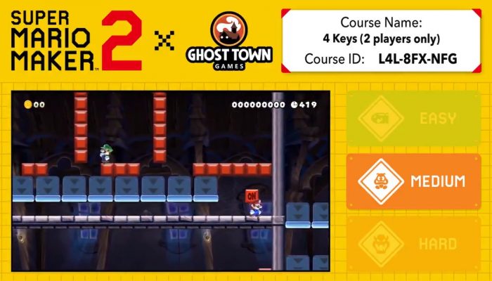 Check out this Super Mario Maker 2 course made by Ghost Town Games