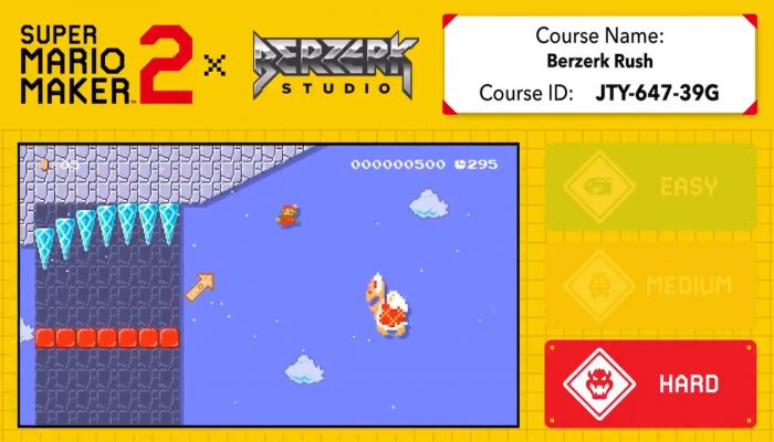 Check out this Super Mario Maker 2 course from Berzerk Studio