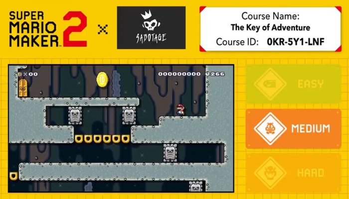 Here’s a Super Mario Maker 2 course by the developers of The Messenger