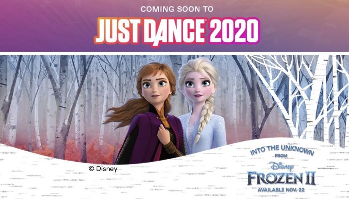 Into the Unknown by Disney’s Frozen 2 is coming to Just Dance 2020