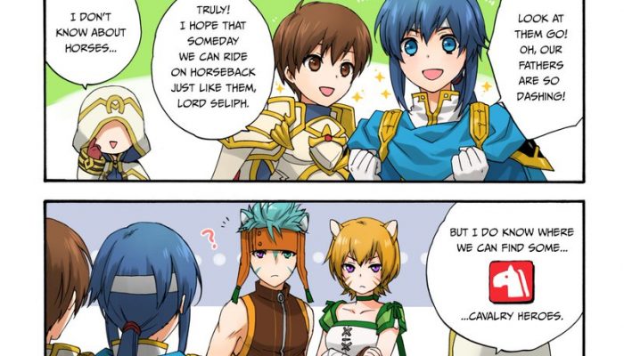The Fire Emblem Heroes A Day in the Life manga is being officially translated in English