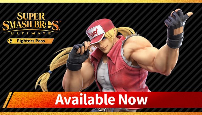 NoA: ‘Terry Bogard from the Fatal Fury series joins Super Smash Bros. Ultimate today’