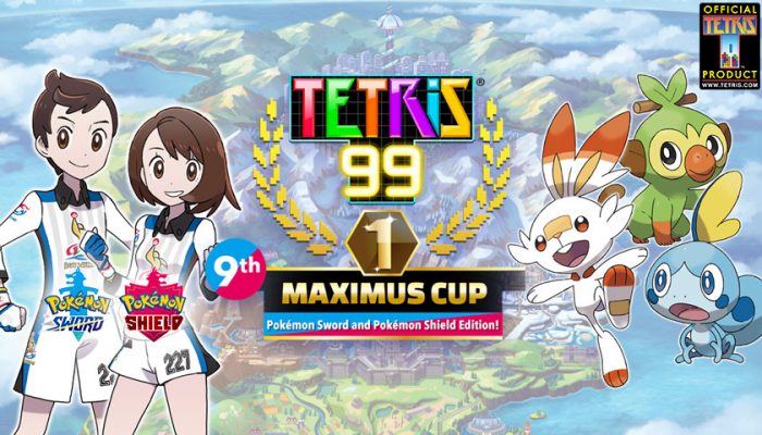 NoA: ‘Pokémon Sword and Pokémon Shield come to Tetris 99!’