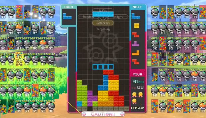 Tetris 99’s Maximus Cup partners with Pokémon Sword & Shield