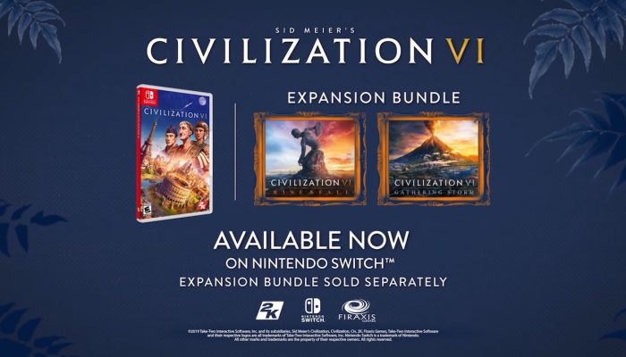 Sid Meier’s Civilization VI – Expansion Bundle Launch Trailer