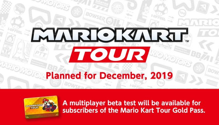 A real-time multiplayer beta test is planned for Mario Kart Tour this December