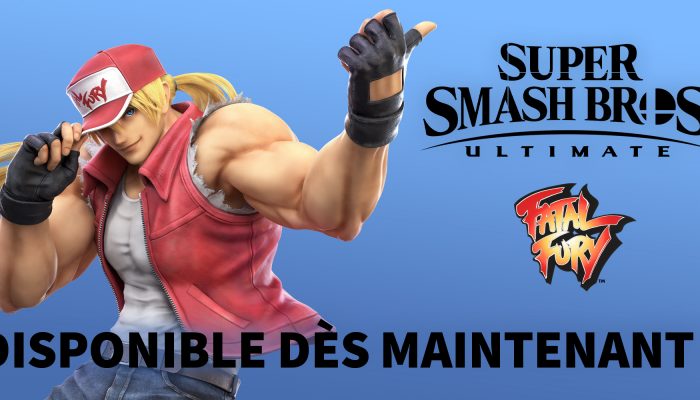 Nintendo France : ‘Terry Bogard de Fatal Fury rejoint Super Smash Bros. Ultimate… aujourd’hui !’