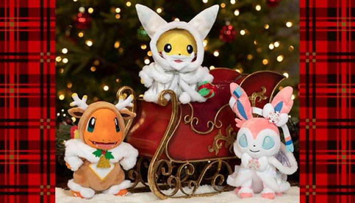 Pokémon: ‘Plush, Train Cars, and More Holiday Surprises at the Pokémon Center’