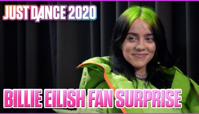 Billie Eilish surprises fans for Just Dance 2020