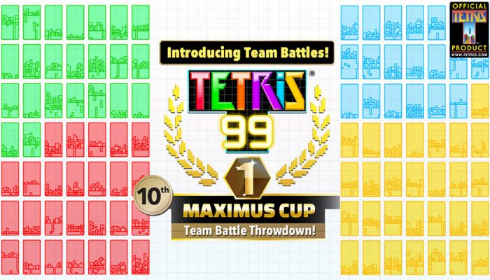 NoA: ‘Tetris 99 hard drops a free update with Team Battle Mode and additional features in lead-up to 10th Maximus Cup’