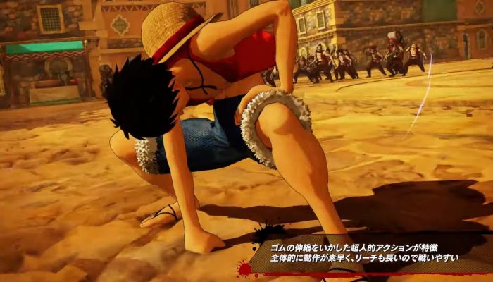 One Piece Pirate Warriors 4 – Japanese Luffy Character Trailer