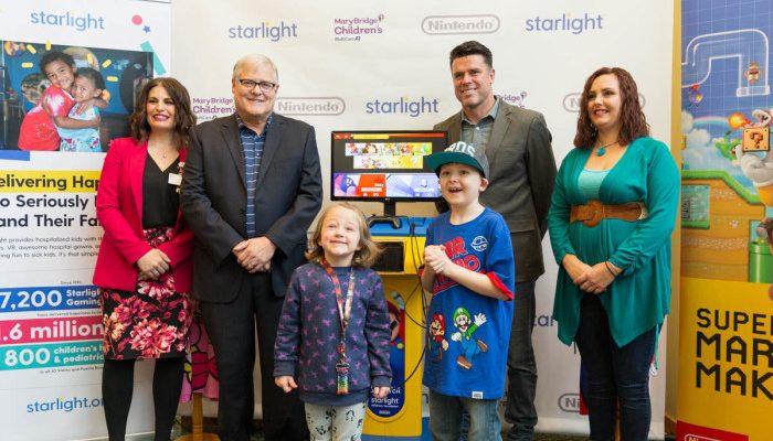 Starlight: ‘Starlight Children’s Foundation and Nintendo of America Unveil the Starlight Nintendo Switch Gaming Station for Hospitalized Kids’